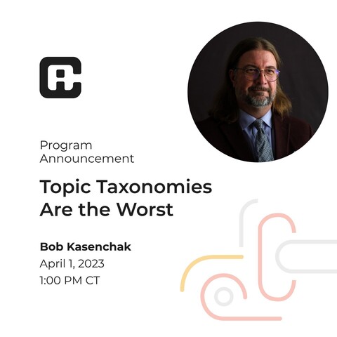Image of Bob Kasenchak for his upcoming IAC23 Talk