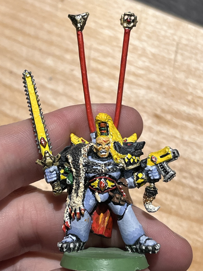 Ragnar Blackmane old Warhammer 40000 miniature 