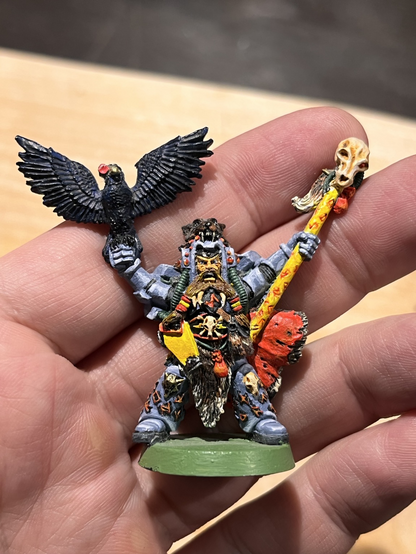Njal Stormcaller old Warhammer 40000 miniature 