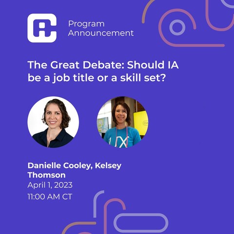 Image of  industry experts Danielle Cooley and Kelsey Thomson for their upcoming IAC conference talk