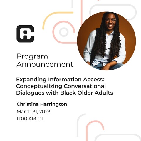 Image of Christina Harrington for IAC23 Talk
