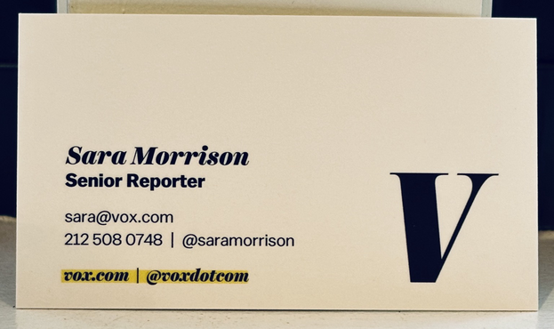 I got business cards y’all 