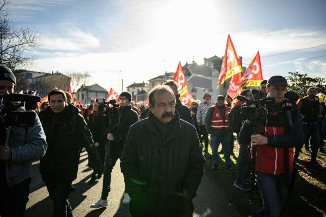 Au congrès de Clermont-Ferrand, une CGT plus désunie que jamais  © JEFF PACHOUD / AFP