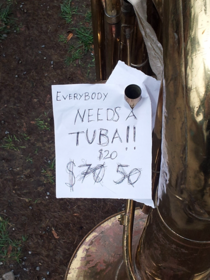 Tuba for sale with multiple price reductions 