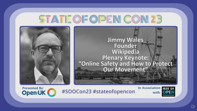 Online Safety and How to Protect Our Open Movement - Jimmy Wales