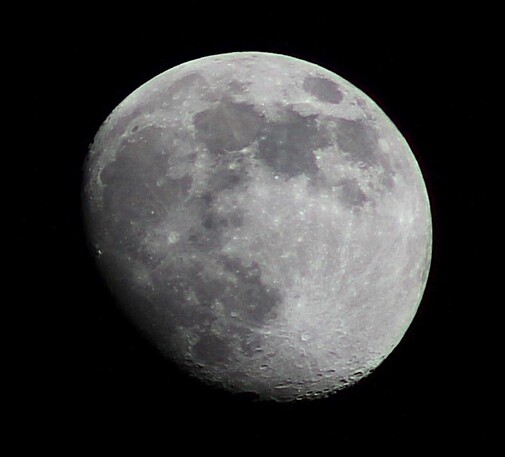 The Moon. 