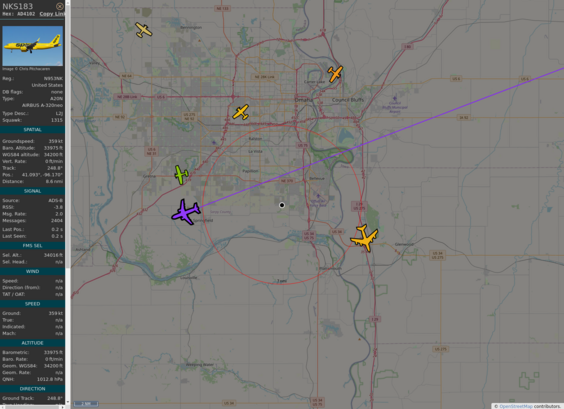 Github AnyFlightTracker by @rtmladsb:mastadon.social