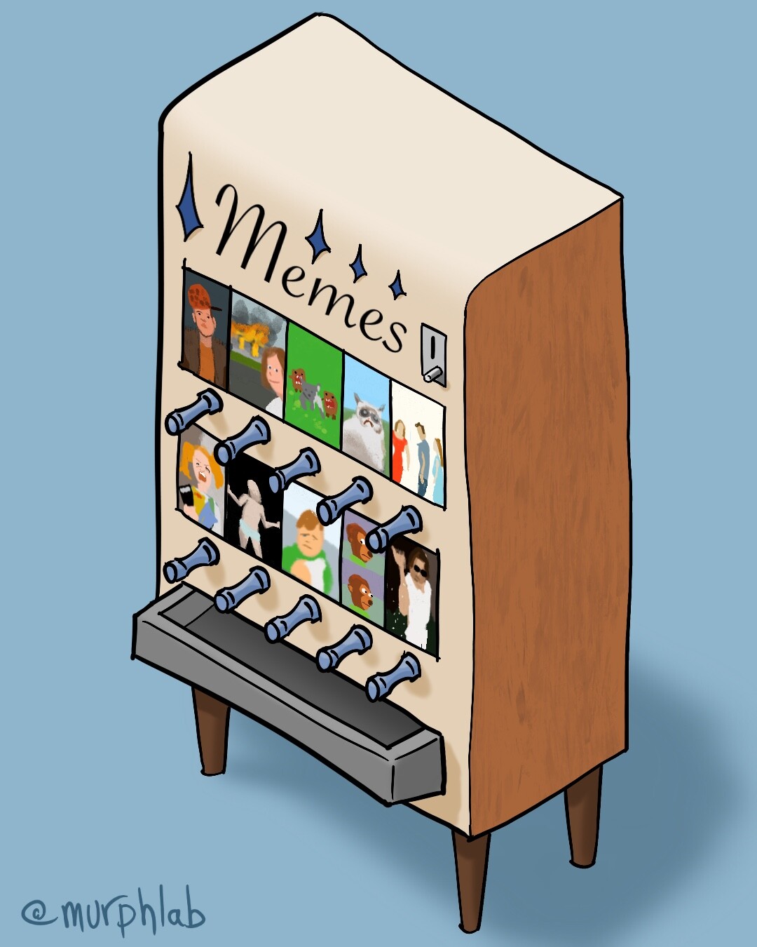Posted media
