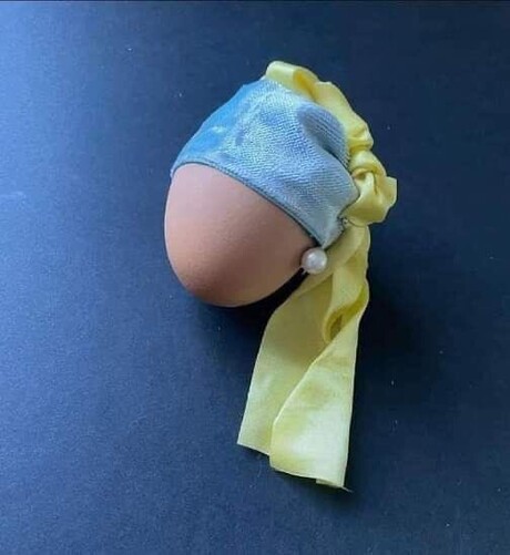Het ei 'met de parel'.
