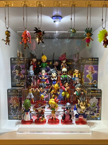 My Dragon Ball World Collectable Figure (WCF) collection.