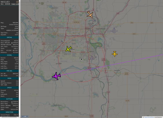 Github AnyFlightTracker by @rtmladsb:mastadon.social
