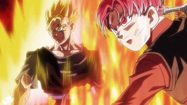 Super Saiyan Future Gohan, and Super Saiyan God Trunks