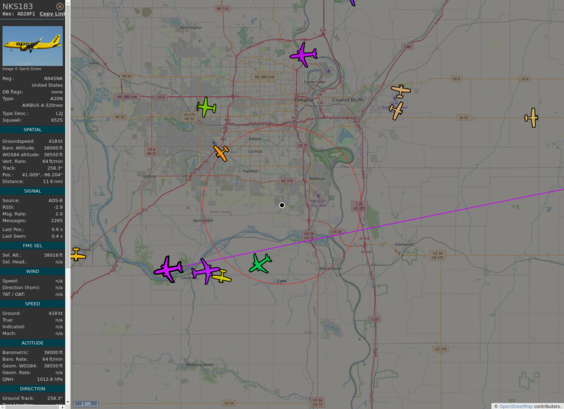 Github AnyFlightTracker by @rtmladsb:mastadon.social