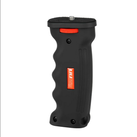 provide photographers with a comfortable and secure grip on their camera. It is made of high-quality aluminum alloy, which makes it durable and lightweight, and it is compatible with a wide range of cameras.

The pistol grip is designed to be easy to attach and remove from your camera, and it can be adjusted to suit your shooting style. It features a standard 1/4 inch screw mount, which means that it can be attached to most cameras, and it also has a cold shoe mount on top, which can be used to attach accessories like a microphone or a video light.