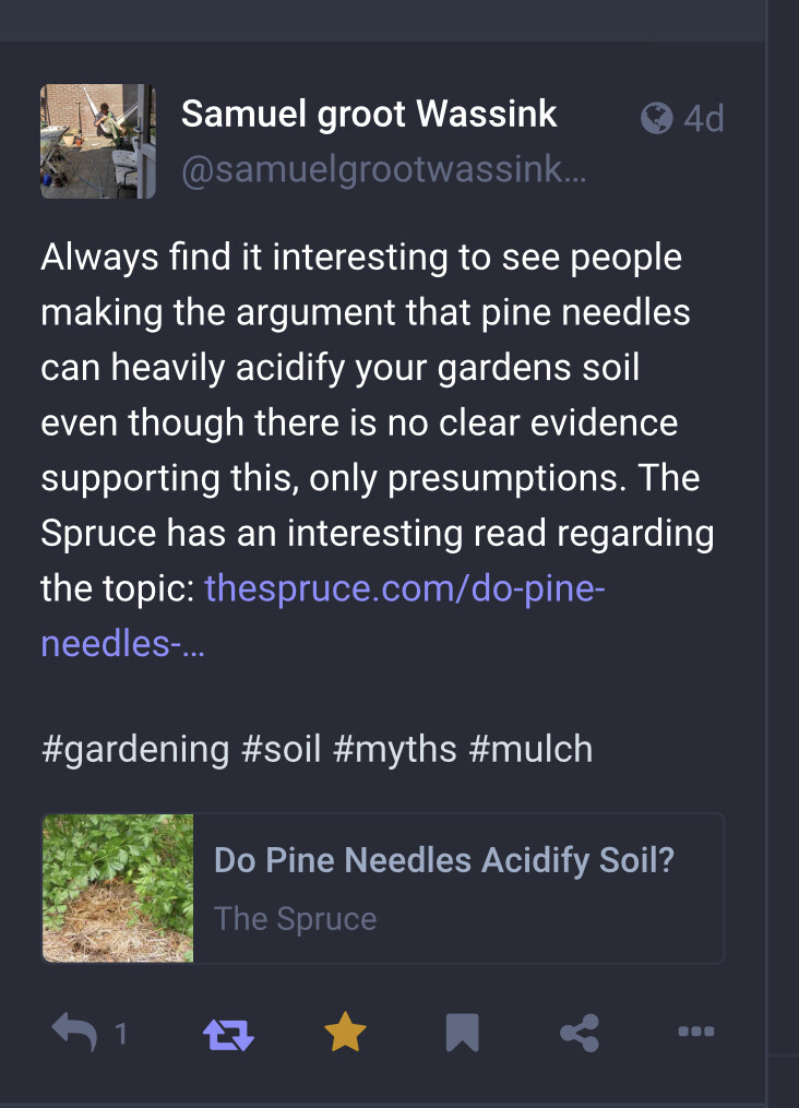 Do Pine Needles Acidify Soil - Garden Myths