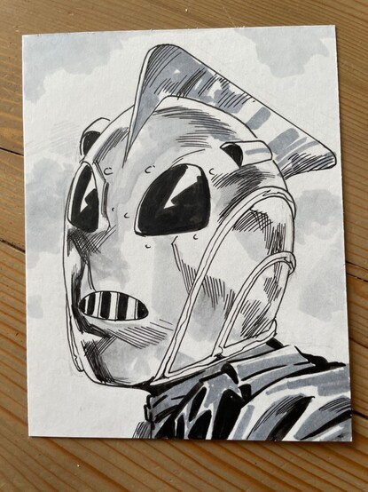 Sketch of the rocketeer