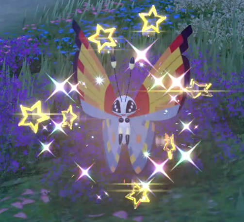 Shiny Ocean Vivillon by Lord Chrisicus