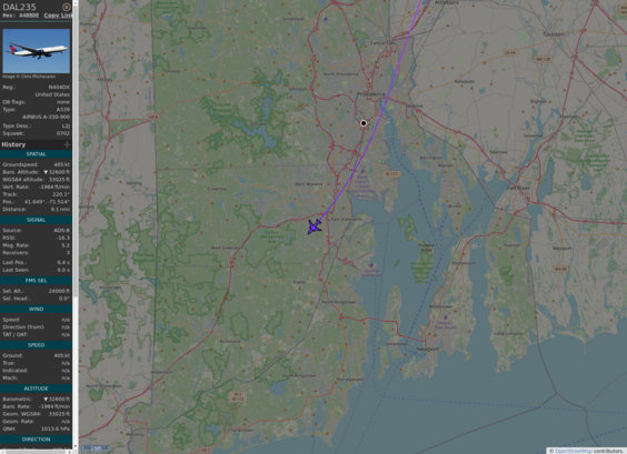 Github AnyFlightTracker by @rtmladsb:mastadon.social