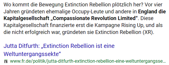 Wie Jugendliche u.a. in BERLIN
in größeren Gruppen missbraucht werden

beschreibt u.a. dieser WWW Ausschnitt

Die Jugendlichen selbst glauben vielleicht das sie was für die Umwelt tun - aber kann man das in dem man die UMWELT schädigt ?

Einen großen Schaden verursacht - der gesellschaftlichen Wirtschaftlichkeit ?

Menschen durch sein HANDELN aktiv gefährdet oder zum Tod von Menschen beiträgt ?

Das alles hört sich wirklich an wie Drogen, Sekte, Aussteiger ?

Credit Ausschnitt siehe BILD
Mit Kapitalgesellschaft der Umwelt und den Menschen schaden ?
