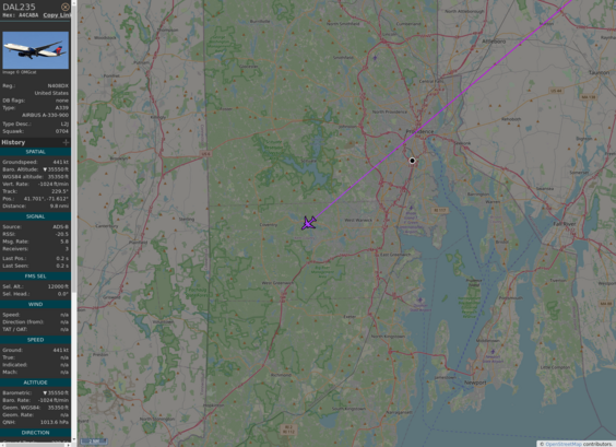 Github AnyFlightTracker by @rtmladsb:mastadon.social