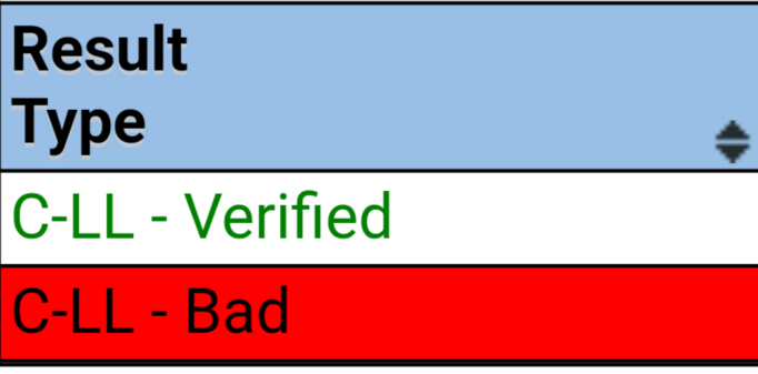 Screenshot from the GIMPS (Great Internet Mersenne Prime Search) website showing one returned double check LL Lucas Lehmer test result as bad and one as verified.