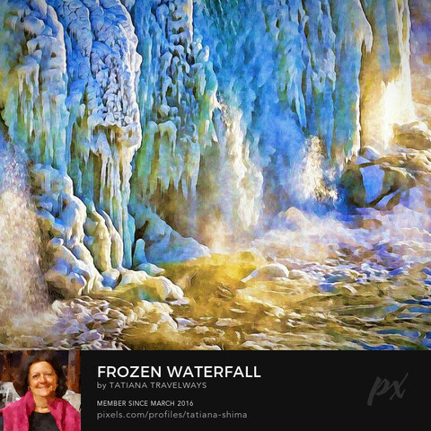 Frozen Waterfall in Canada
by Tatiana Travelways
