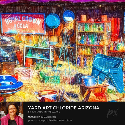 Yard Art in Chloride Arizona