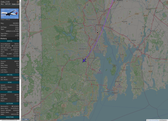 Github AnyFlightTracker by @rtmladsb:mastadon.social