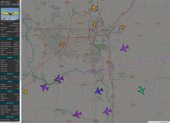 Github AnyFlightTracker by @rtmladsb:mastadon.social