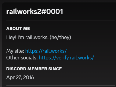 Railworks2 (he/they): Flagging on Mastodon so you're… - LGBTQIA+