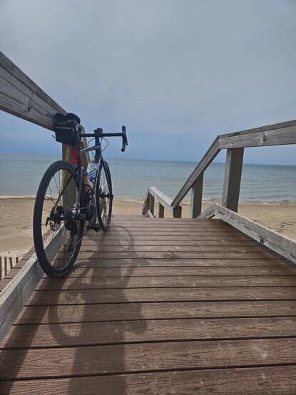 HDR taken at Southwick Beach, NY with Cervelo Bicycle