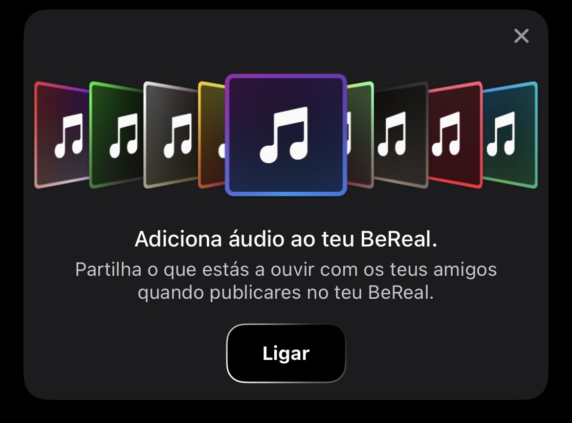 Rodrigo Castro: "BeReal adicionou a opção de colocar música no  pos…" - Mastodon