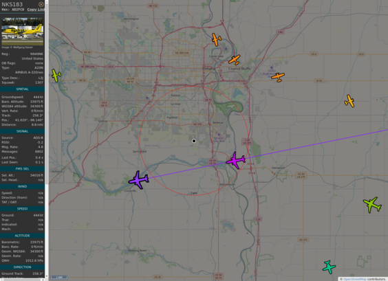 Github AnyFlightTracker by @rtmladsb:mastadon.social