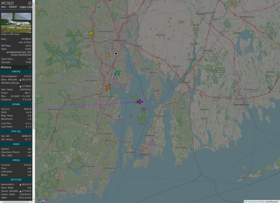 Github AnyFlightTracker by @rtmladsb:mastadon.social