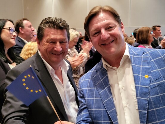 Bürgermeister der Bamberger Partnerstadt Villach