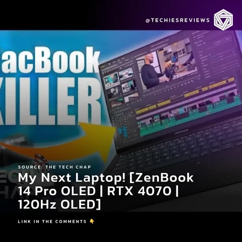 My Next Laptop! [ZenBook 14 Pro OLED | RTX 4070 | 120Hz OLED]