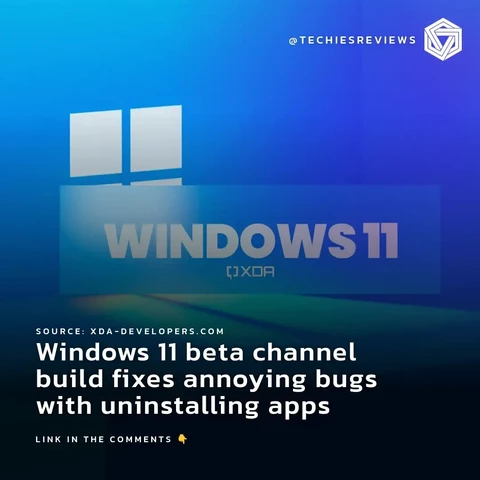 Windows 11 beta channel build fixes annoying bugs with uninstalling apps