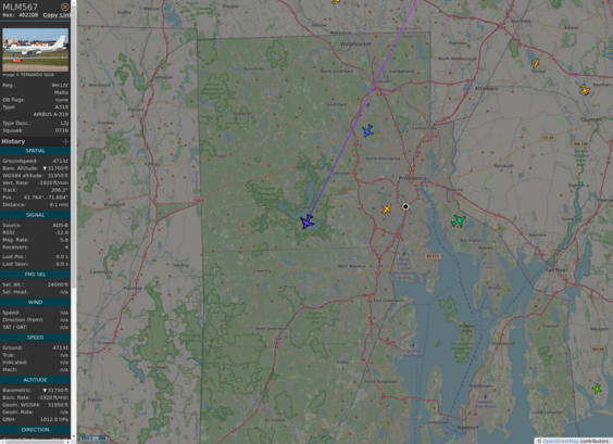Github AnyFlightTracker by @rtmladsb:mastadon.social
