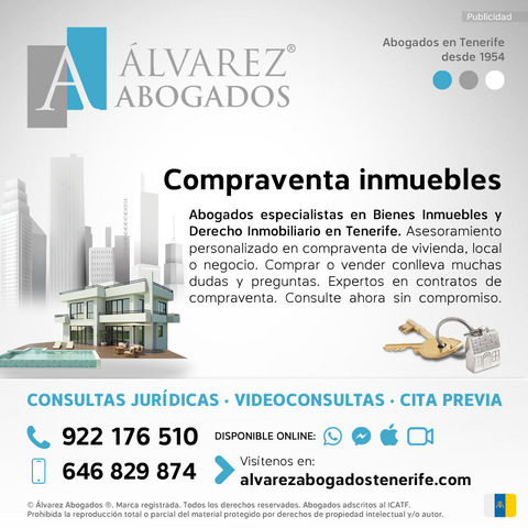 Compraventa Inmuebles en Tenerife