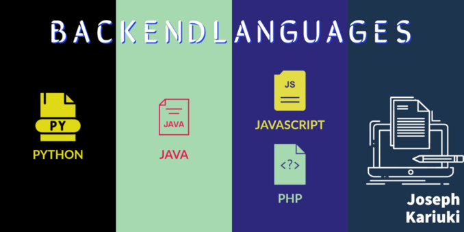 Back-End web development languages