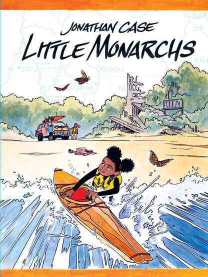 Cover art for the graphic novel Little Monarchs