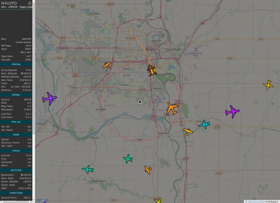 Github AnyFlightTracker by @rtmladsb:mastadon.social