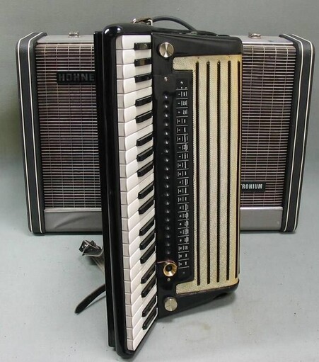 1950s Hohner electric bass accordion. 