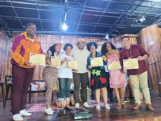 El sábado #20Mayo la pdta. de 
@conadecafro @MarizabelAfro
 estuvo de visita en Mamporal edo.  Miranda municipio Buroz, en pleno corazón de Barlovento. "Agradecida de las atenciones y el reconocimiento entregado por el Alcalde 
@AlcaJohanCastro
  y todo su equipo de trabajo.