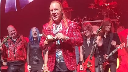 ChatGPT making things up about the article:

Helloween, one of Germany's most successful exports in heavy metal and Rock, has been inducted into the Metal Hall of Fame by Arch Enemy singer Alissa White-Gluz. Alissa praised the band for their "amazing work and dedication to the metal genre". She further emphasized the importance of "establishing a legacy and inspiring generations" of metal fans. Helloween is known for their classic songs like “Eagle Fly Free”, “I'm Alive”, and “Keeper of the Seven Keys”. They have been a major influence in the industry for three decades and this induction is a well-deserved recognition of their immense contribution.

