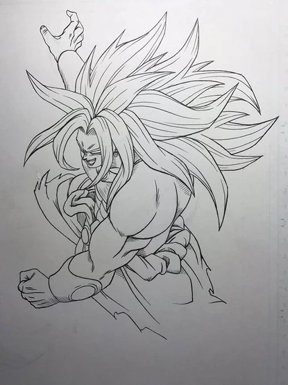 God Broly by Toyotaro