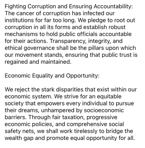 Political manifesto written by AI