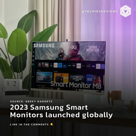 2023 Samsung Smart Monitors launched globally