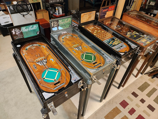 2 world's series pinball machines
