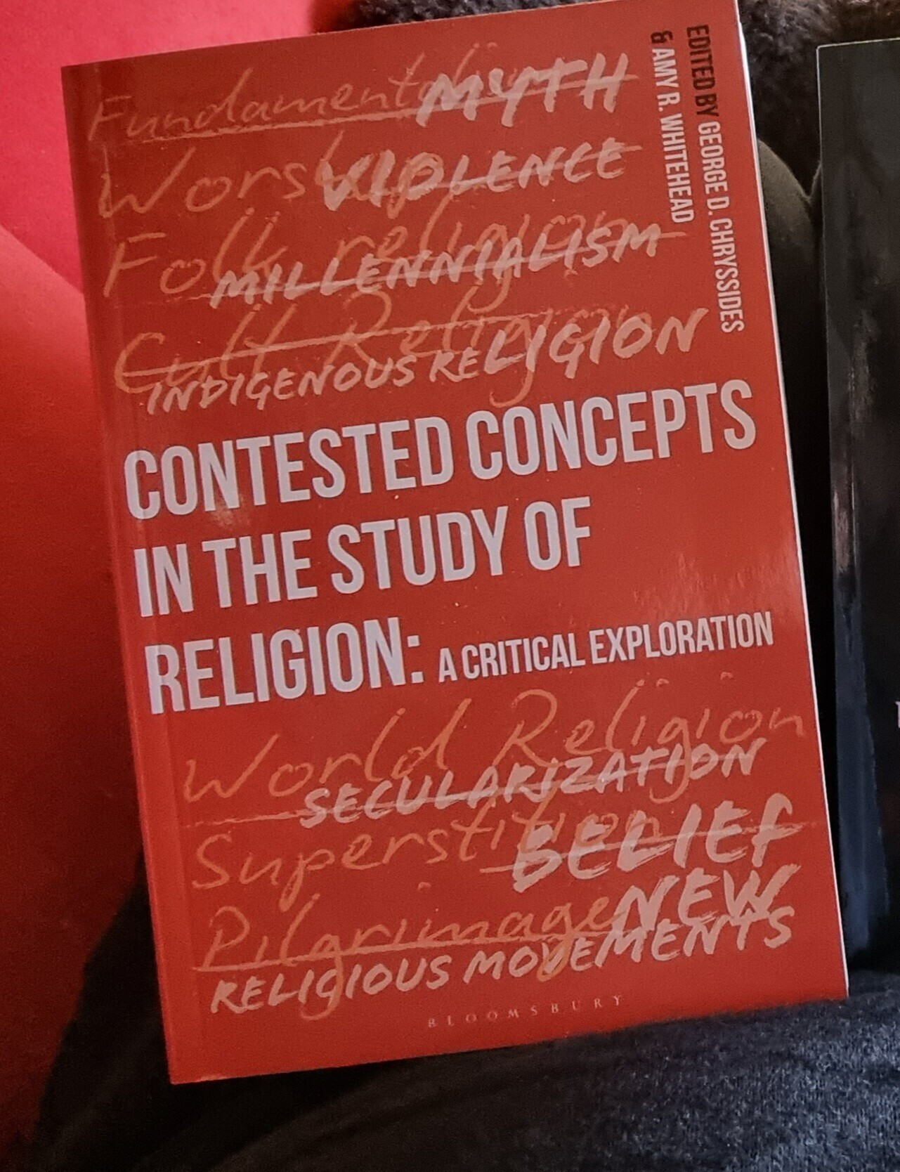 Book cover: Contested concepts in the study of religion by Chryssides